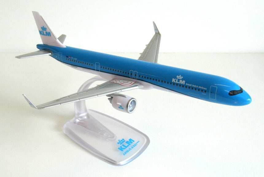 PPC KLM Airbus A321 Neo 1/200 Aircraft Scale Model