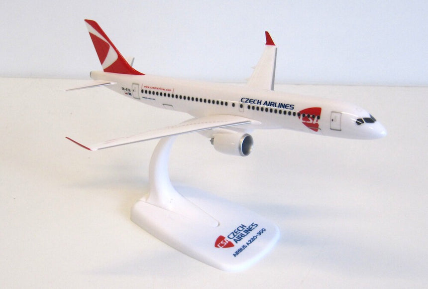 PPC Models CSA Czech Airlines Airbus A220-300 1/200 Scale
