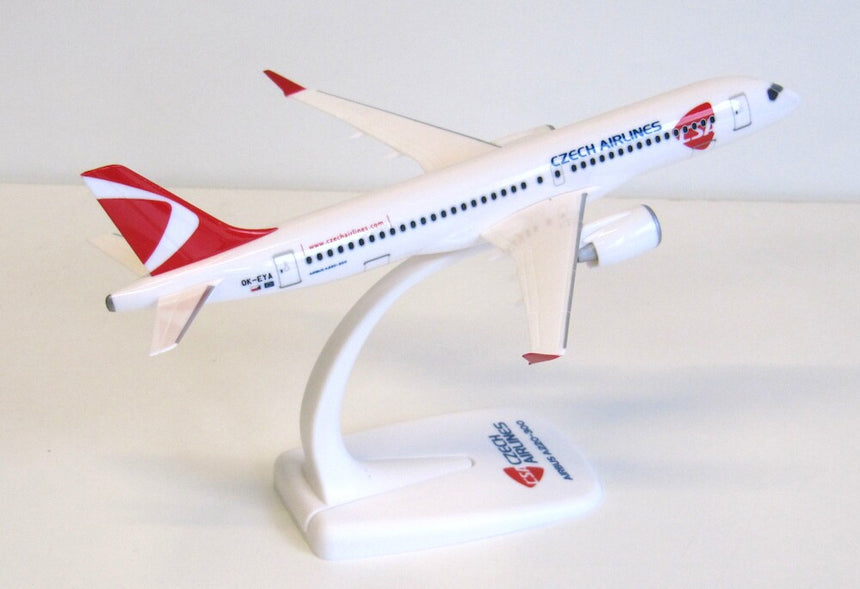PPC Models CSA Czech Airlines Airbus A220-300 1/200 Scale