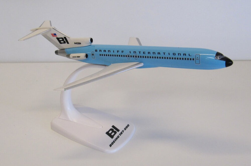 PPC Models Braniff International "Solid Dark Blue" Boeing B727-200 N403BN 1/200 Scale