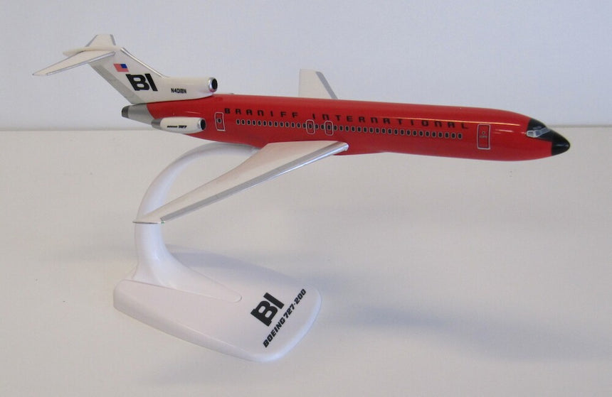 PPC Models Braniff International "Solid Red" Boeing B727-200 N401BN 1/200 Scale