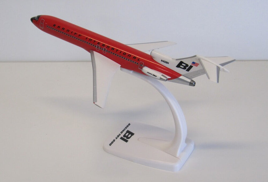 PPC Models Braniff International "Solid Red" Boeing B727-200 N401BN 1/200 Scale