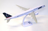 PPC Models Lot Polish Embraer E195-E2 SP-LEC 1/100 Aircraft Scale Model