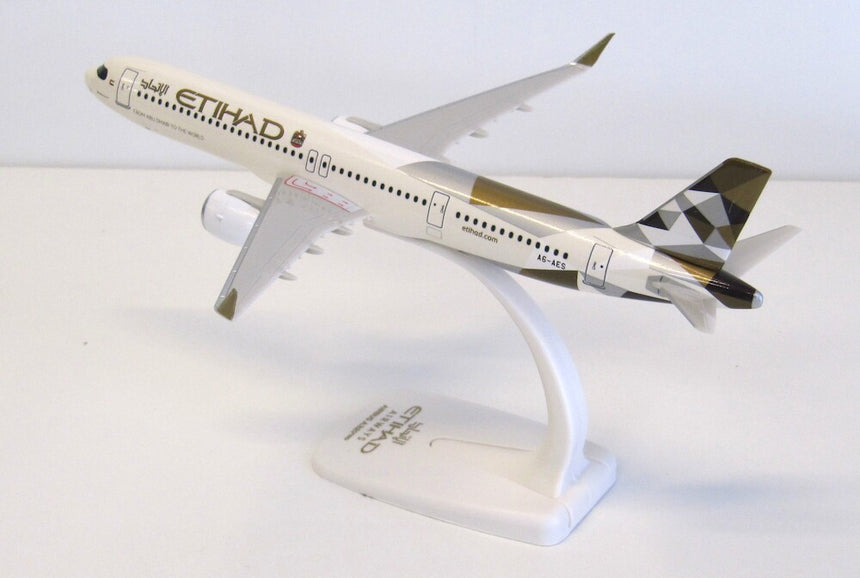 PPC Models Etihad Airbus A321 Neo 1/200 Aircraft Scale Model