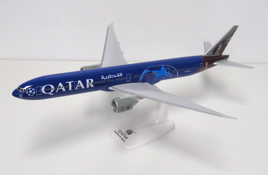 PPC Models Qatar Airways Boeing B777-300ER PSG Champions League 1/200 Aircraft Scale Model