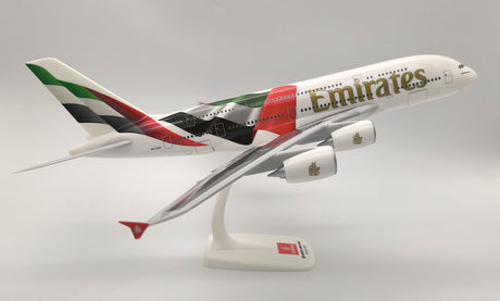 PPC Models Emirates Airbus A380 A6-EVG Flags Livery 1/200 Aircraft Scale Model
