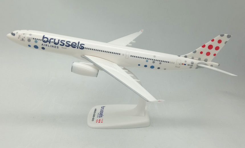 PPC Models Airbus A330-300 Brussels Airlines OO-SFX 1/200 Aircraft Scale Model