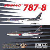 Phoenix Royal Jordanian Boeing 787-8 'JA-BAA' 1/200 Scale
