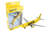 Spirit Airlines Airplane Model Toy 