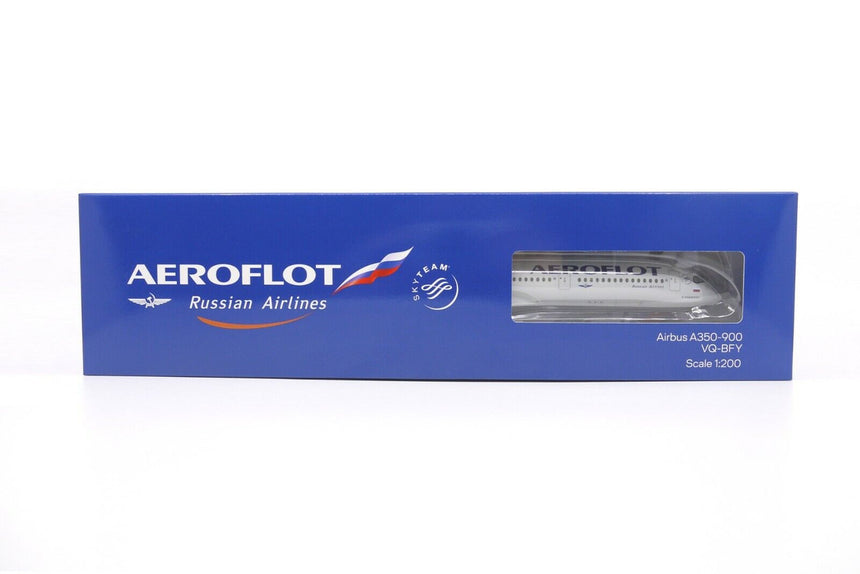 Hogan Aeroflot Airbus A350-900 1/200 Scale