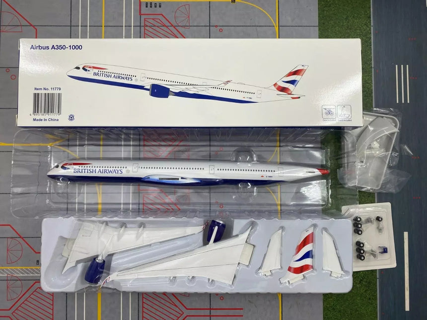 Hogan British Airways Airbus A350-1000 G-XWBH 1/200 Aircraft Scale Model