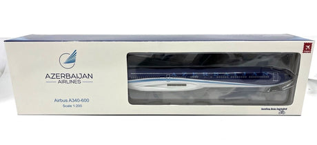 Hogan Azerbaijan Airlines Airbus A340-600 1/200 Aircraft Scale Model