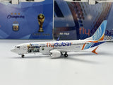 Phoenix FlyDubai Boeing 737-800Max A6-FKB 1/400 Aircraft Scale Model