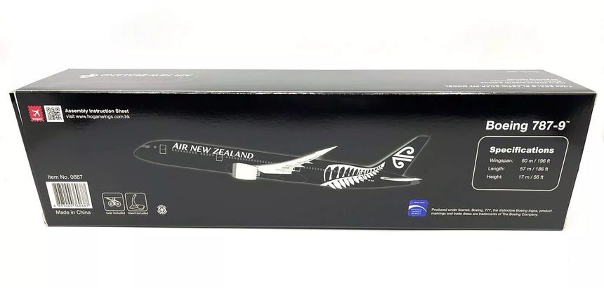 Hogan Air New Zealand Boeing 787-9 ZK-NZE 1/200 Scale