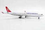 JC Wings Turkish Airlines Airbus A330-300 TC-LNE 1/400 Scale Model