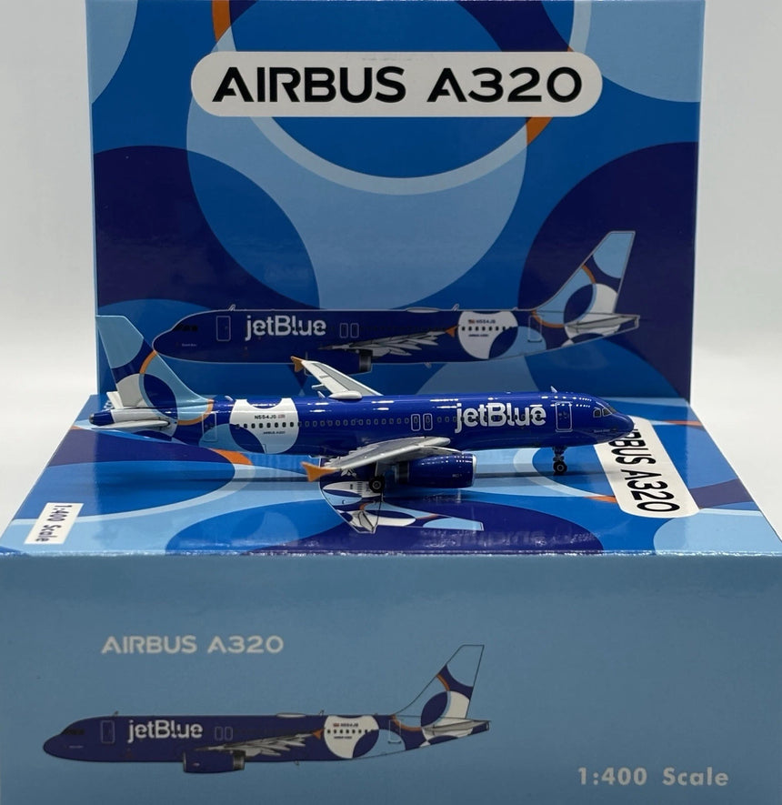 Phoenix JetBlue Airways Airbus A320 N554JB 1/400 Aircraft Scale Model