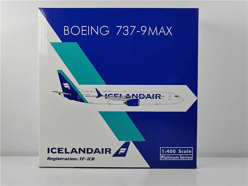 Phoenix Icelandair Boeing 737-900Max TF-ICB 1/400 Aircraft Scale Model