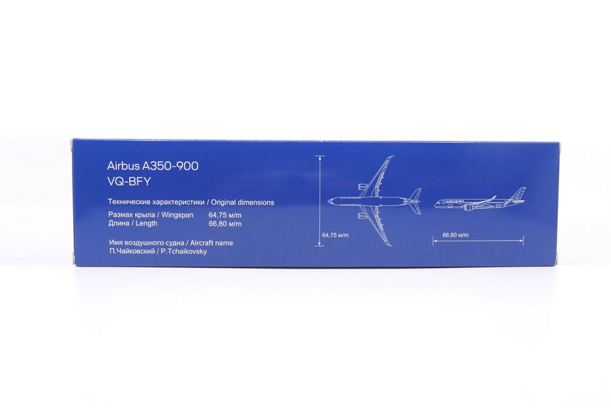 Hogan Aeroflot Airbus A350-900 1/200 Scale