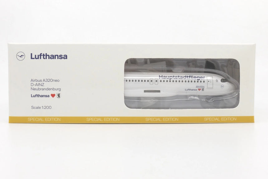 Hogan Lufthansa Airbus A320neo D-AINZ 1/200 Aircraft Scale Model