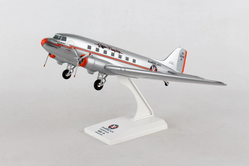 SkyMarks American Airlines Dc-3 W/Gear Flagship Tulsa 1/80 Scale