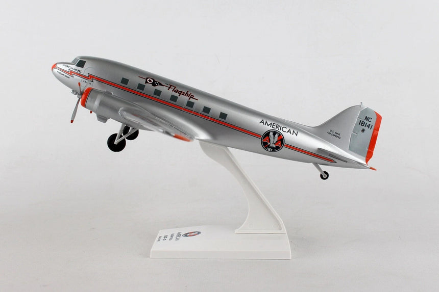SkyMarks American Airlines Dc-3 W/Gear Flagship Tulsa 1/80 Scale