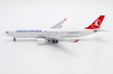 JC Wings Turkish Airlines Airbus A330-300 TC-LNE 1/400 Scale Model