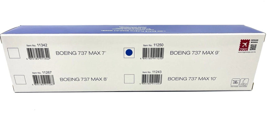 Hogan Boeing 737 MAX 9 Boeing House Colors 1/200 Aircraft Scale Model