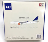 Hogan SAS Scandinavian Airlines Airbus A320 Diecast OY-KAN 1/200 Scale