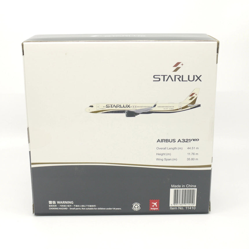 Hogan STARLUX Airlines Airbus A321NEO (with wooden stand and landing gear) 1/200 Scale