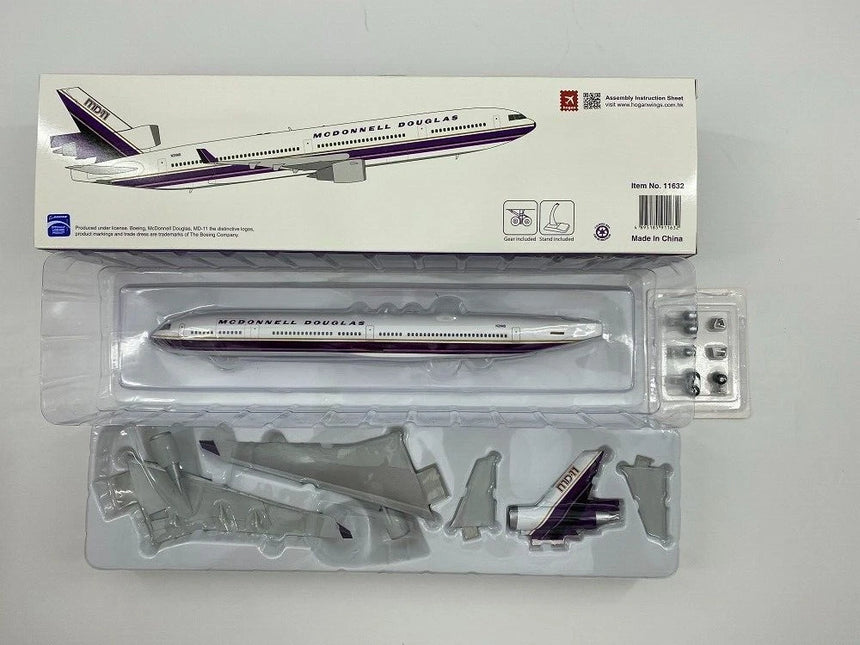 Hogan House Colors Mcdonnell Douglas Md-11 N211MD 1/200 Aircraft Scale Model