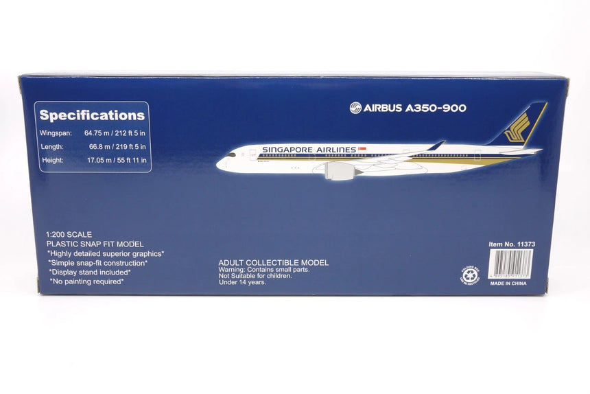 Singapore Airlines Airbus A350-900 1/200 Scale