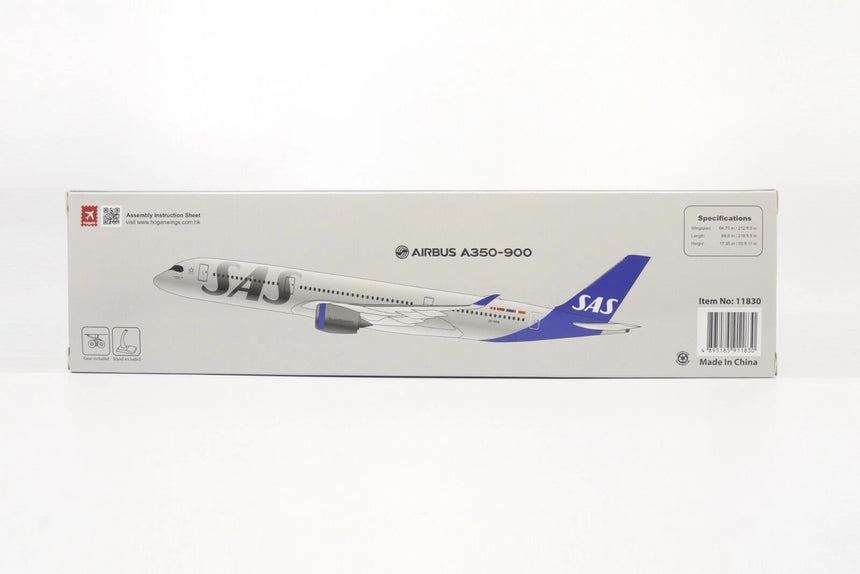 Hogan Wings SAS Scandinavian Airlines Airbus A350-900 1/200 Aircraft Scale Model