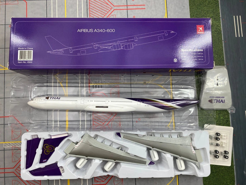 Hogan Thai Airways Airbus A340-600 HS-TNE 1/200 Aircraft Scale Model