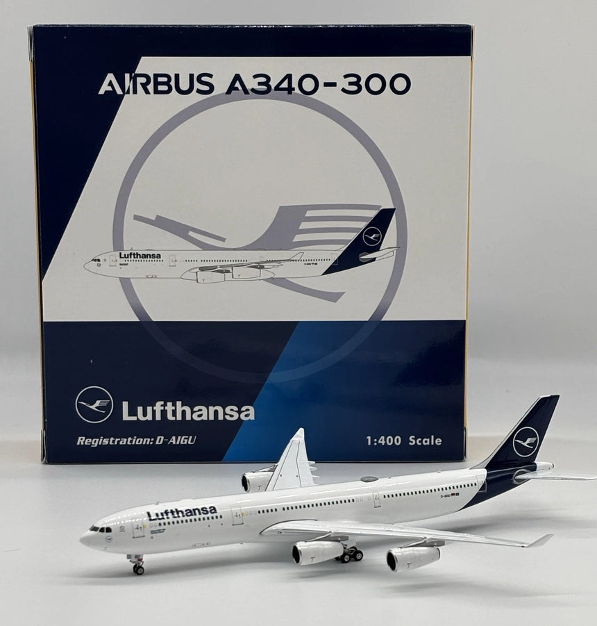 Phoenix Lufthansa Airbus A340-300 D-AIGU 1/400 Aircraft Scale Model