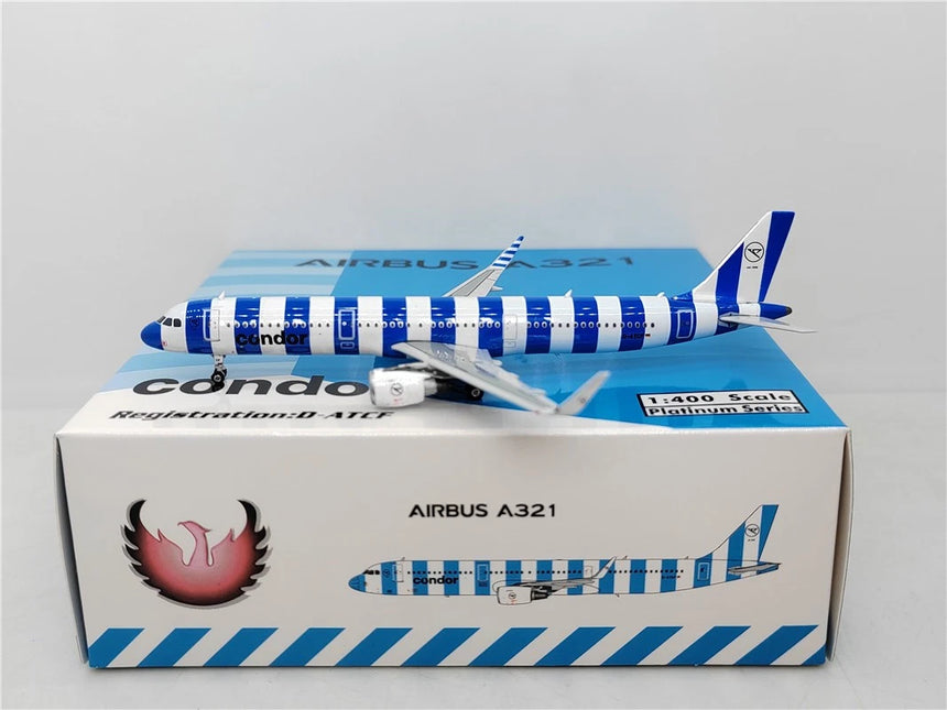 Phoenix Condor Airbus A321 D-ATCF Condor Sea 1/400 Aircraft Scale Model