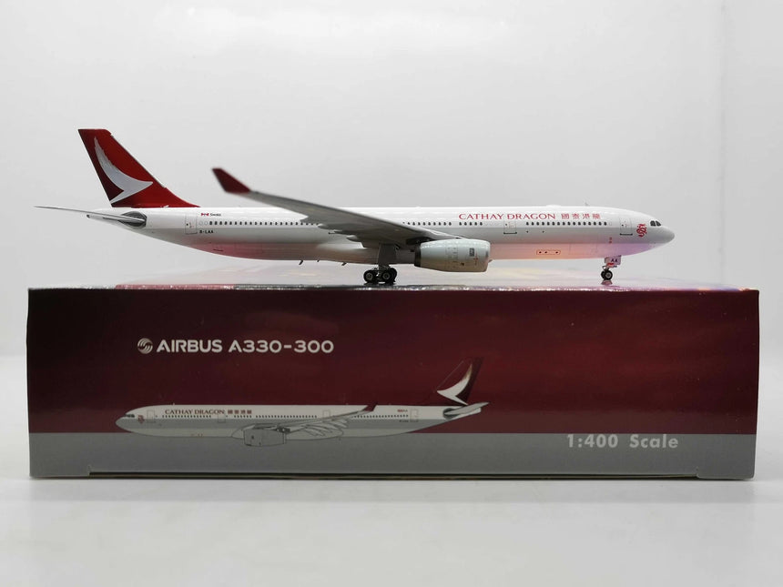 Phoenix Cathay Dragon Airbus A330-300 B-LLA 1/400 Aircraft Scale Model