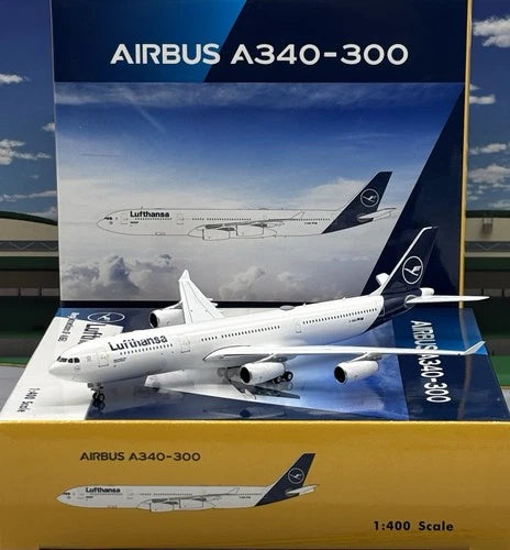 Phoenix Lufthansa Airbus A340-300 D-AIGU 1/400 Aircraft Scale Model