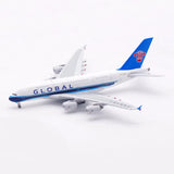 Aviation400 Global Airlines Airbus A380-841 9H-GLOBL (with metal stand and detachable gear) 1/400 Aircraft Scale Model