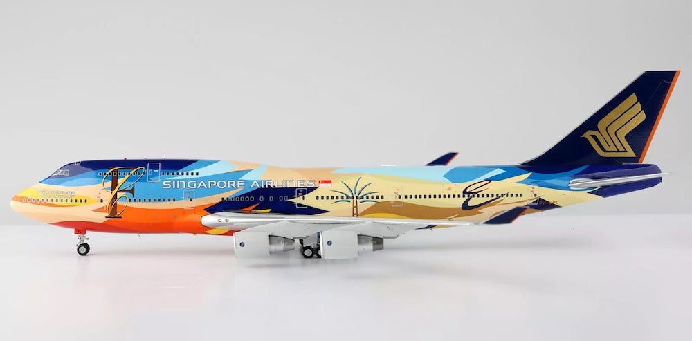 SQ Wings 1:200 シンガポール航空 B747-400F 9V-SFI SQ Wings L2067C Boeing 747-400F Singapore Airlines Cargo 9V