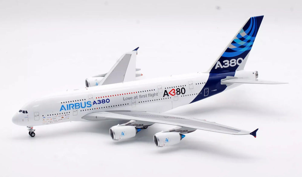 SQ Wings Airbus House Color "Love at First Flight" Airbus A380 F-WWDD 1/200 Scale