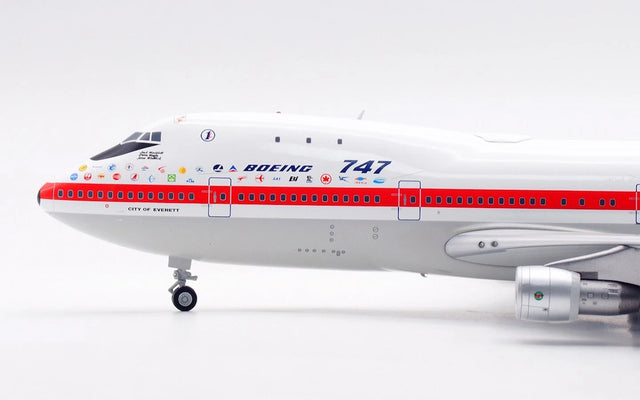 SQ Wings Boeing Company "Museum Livery" Boeing B747-100 N7470 1/200 Aircraft Scale Model