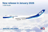 SQ Wings Nippon Cargo Airlines Boeing B747-200F JA8188 1/200 Aircraft Scale Model