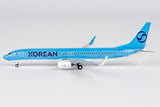 NG Models Korean Air (Korean Air's first 737-900 in 2025's livery) Boeing 737-900ER/w HL8248 1/400 Aircraft Scale Model