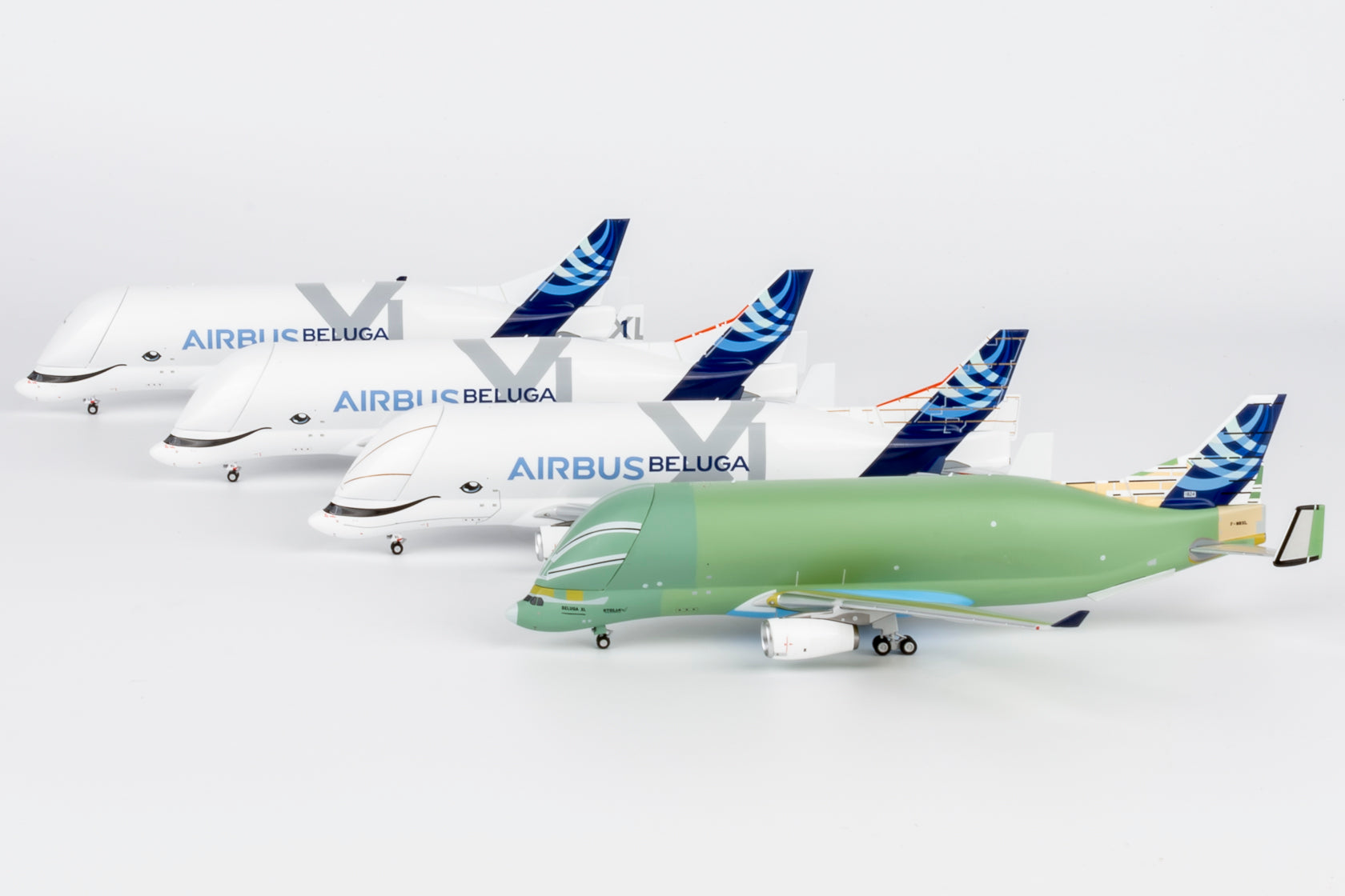 NG Models Airbus Transport International (the first flight of