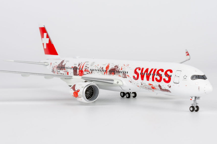 NG Models Swiss "Wanderlust" Airbus A350-900 HB-IFA (ULTIMATE) 1/400 Aircraft Scale Model