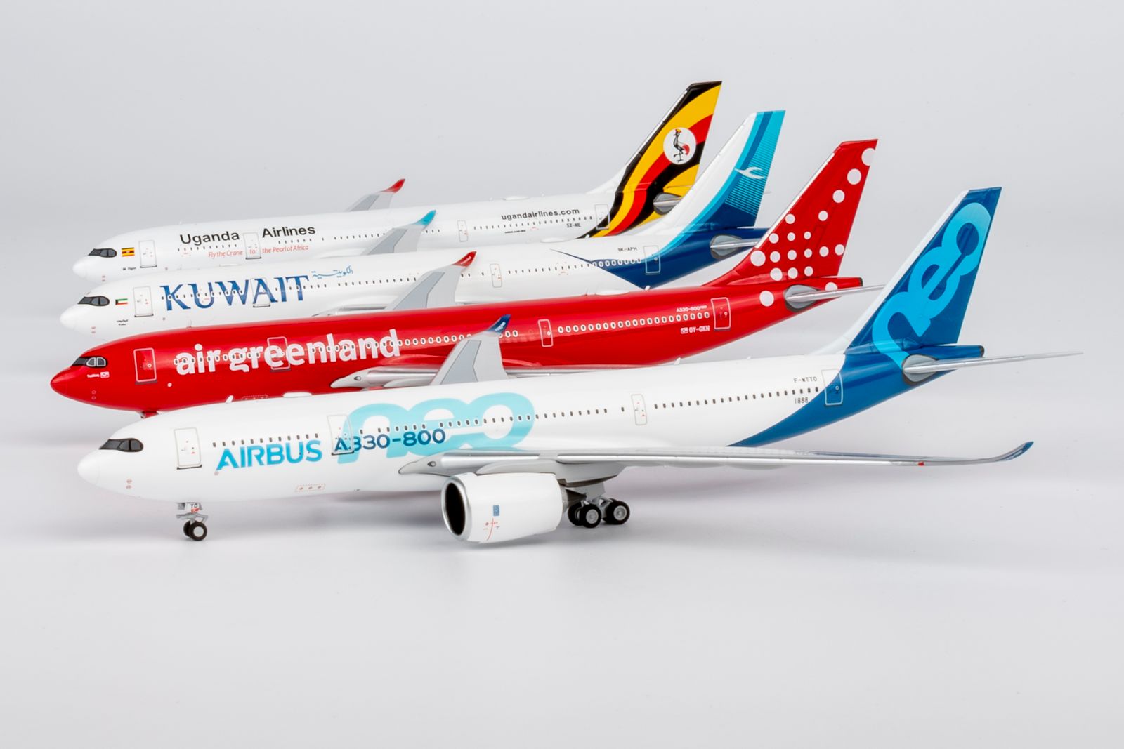 NG Models Air Greenland Airbus A330-800 OY-GKN 1/400 Aircraft