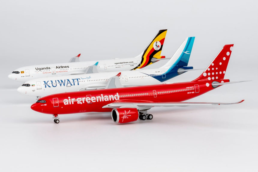 NG Models Air Greenland Airbus A330-800 OY-GKN 1/400 Aircraft Scale Model